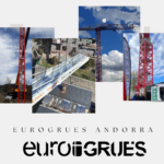 EURO GRUES ANDORRA. Nueva grúa torre en el Principado de Andorra. En Euro Grues Andorra además de ser líderes en maquinaria, seguimos haciendo historia.